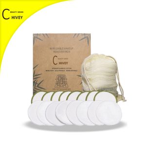 bamboo cotton makeup remover pad
