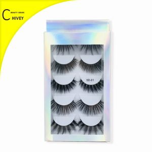 5 pairs eyelash