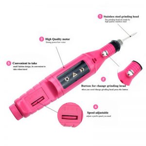 Fashion simple electric nail drill file