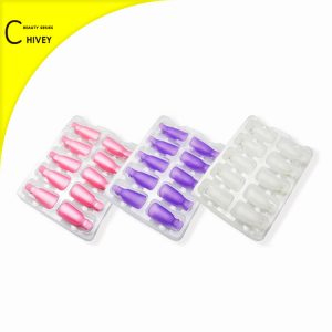 Plastic Acrylic Nail Polish Remover Clip Cap