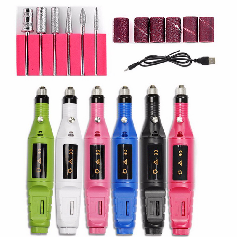 Fashion simple electric nail drill file